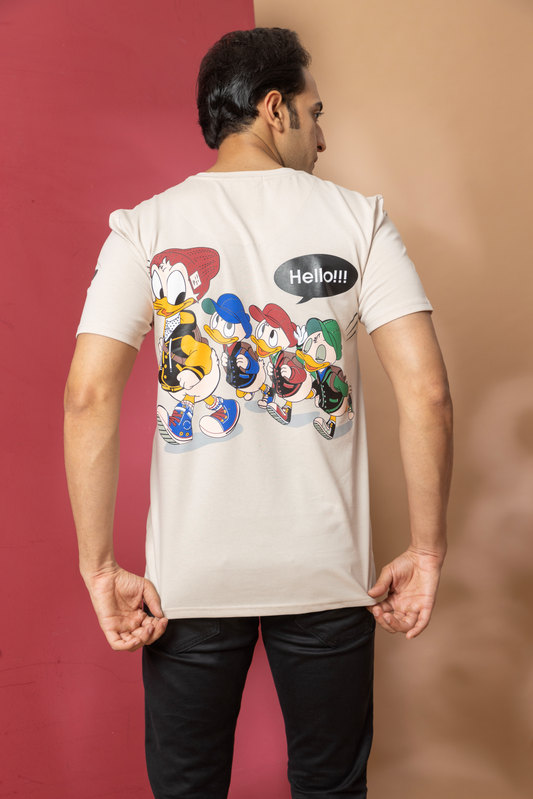 Funky Toon Round Neck T-shirt