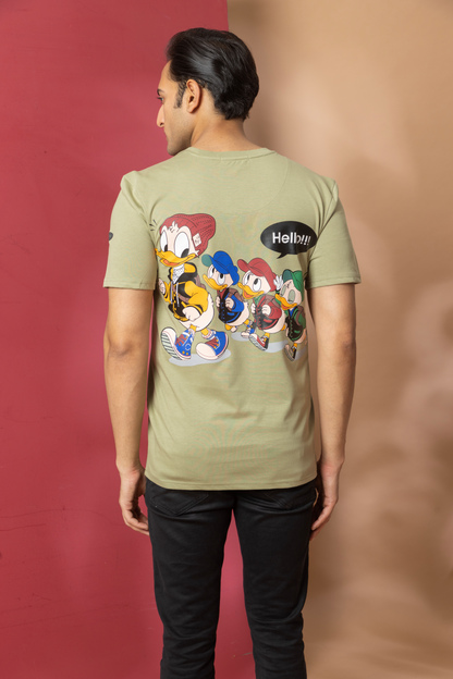 Funky Toon Round Neck T-shirt