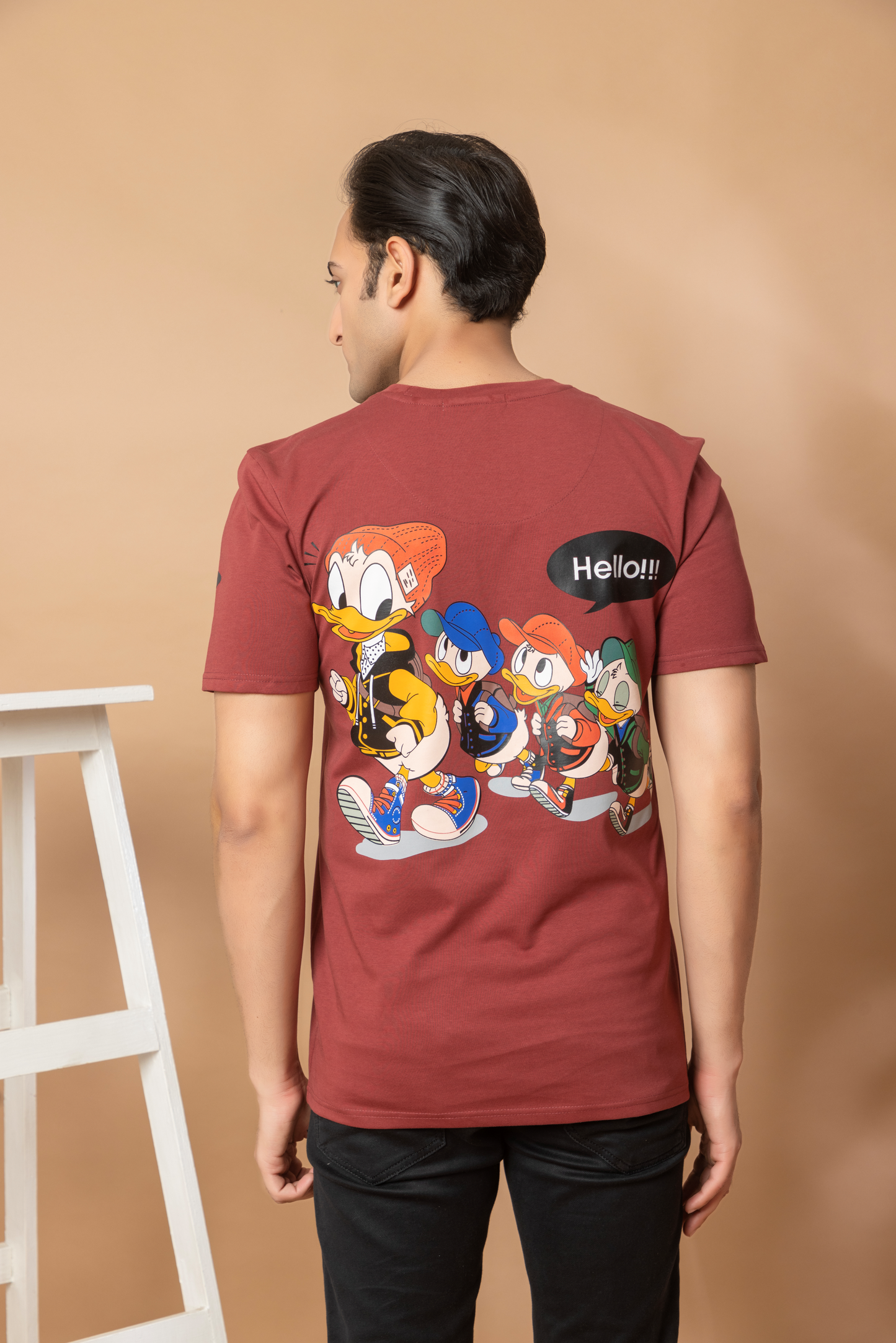 Funky Toon Round Neck T-shirt