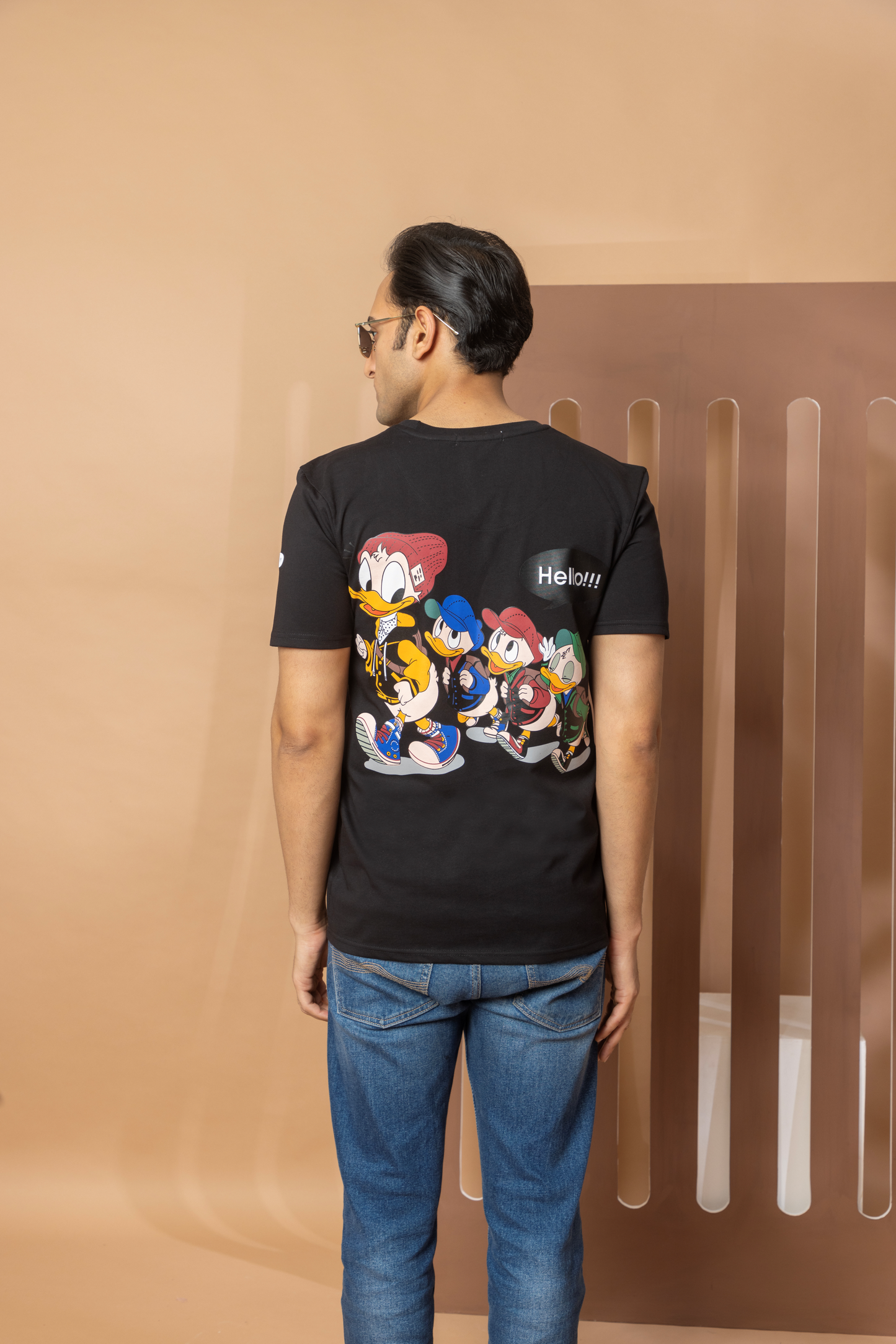 Funky Toon Round Neck T-shirt