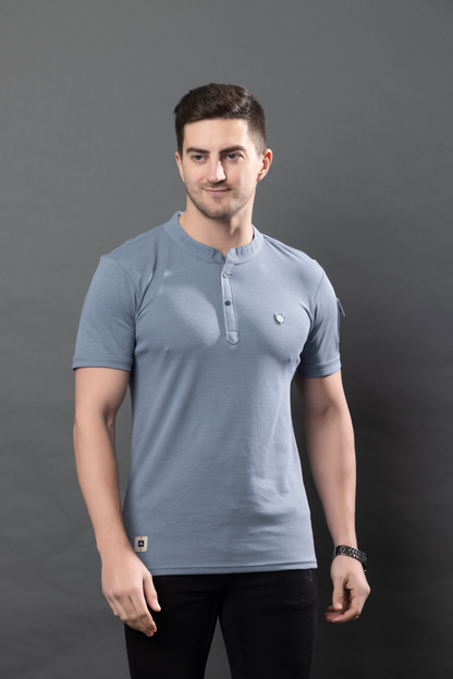 Austere Stand Collar T-shirt