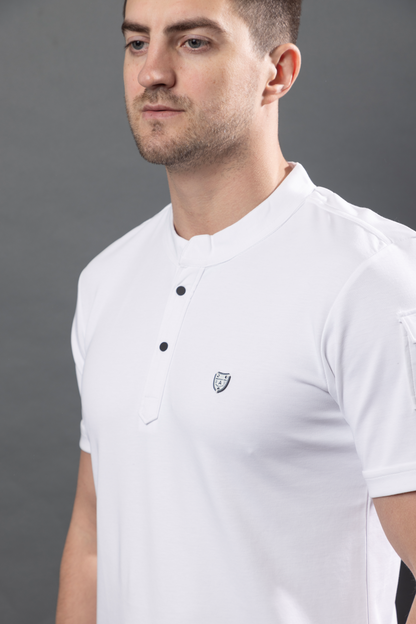 Austere Stand Collar T-shirt